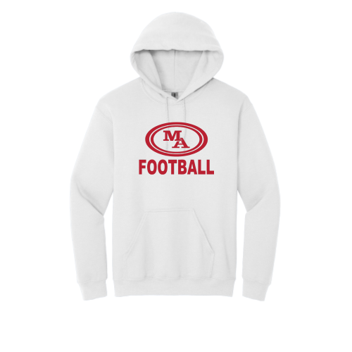 Load image into Gallery viewer, MA Football -  Adult Pullover Hood Sweatshirt
