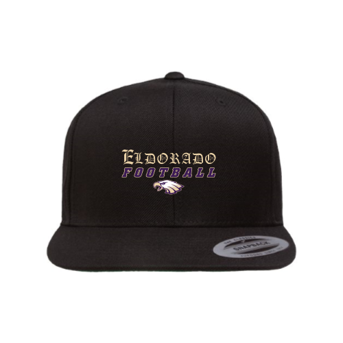 Eldorado - Black - Premium Flat Bill Snapback