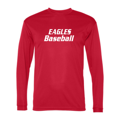 Load image into Gallery viewer, MA Eagles BB - Adult LS Performance Tee
