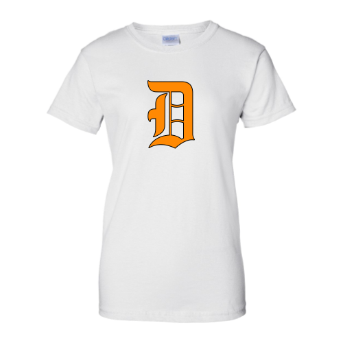 Load image into Gallery viewer, Delaware Jr. Pacers - Ladies Short Sleeve Cotton Tee
