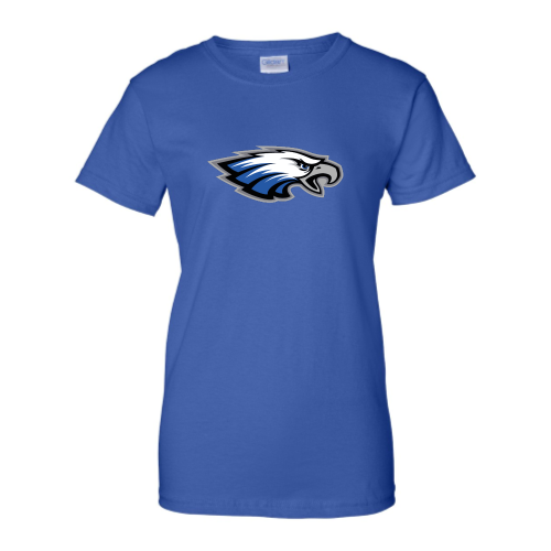 Load image into Gallery viewer, Copiague High School - Ladies Short Sleeve Cotton Tee
