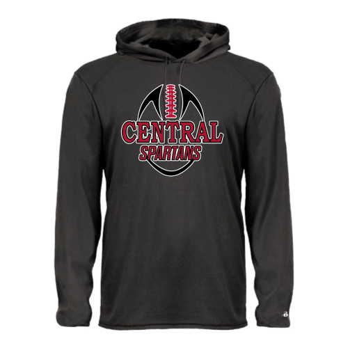 Load image into Gallery viewer, Central Davidson - Adult LS Performance Tee with Hood
