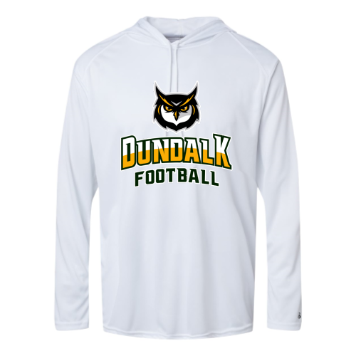 Load image into Gallery viewer, Dundalk High School - Adult LS Performance Tee with Hood
