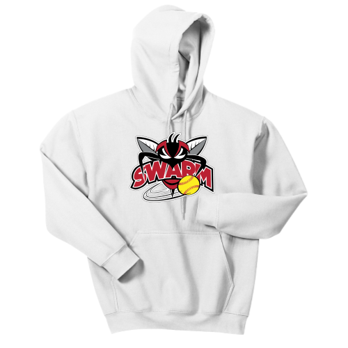 Load image into Gallery viewer, Heyworth Swarm - SoftBall - Adult Pullover Hood Sweatshirt
