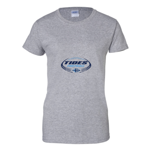 Load image into Gallery viewer, Peninsula Youth Football - Ladies Short Sleeve Cotton Tee
