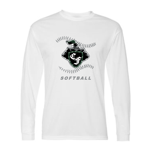 Load image into Gallery viewer, Clear Falls HS - Softball - Adult LS Performance Tee
