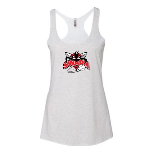 Load image into Gallery viewer, Heyworth Swarm - Womens Triblend Racerback Tank
