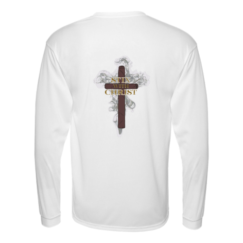 Load image into Gallery viewer, Stix with Christ - Adult LS Performance Tee
