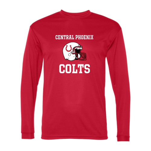 Load image into Gallery viewer, Central Phoenix Colts YFB - Adult LS Performance Tee
