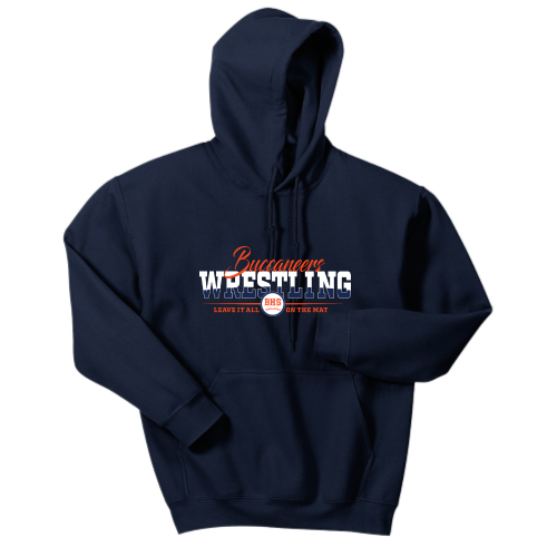 Load image into Gallery viewer, Beech High School Wrestling - Adult Pullover Hood Sweatshirt
