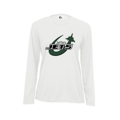 Load image into Gallery viewer, Jeffers HS -  Ladies LS Performance Tee
