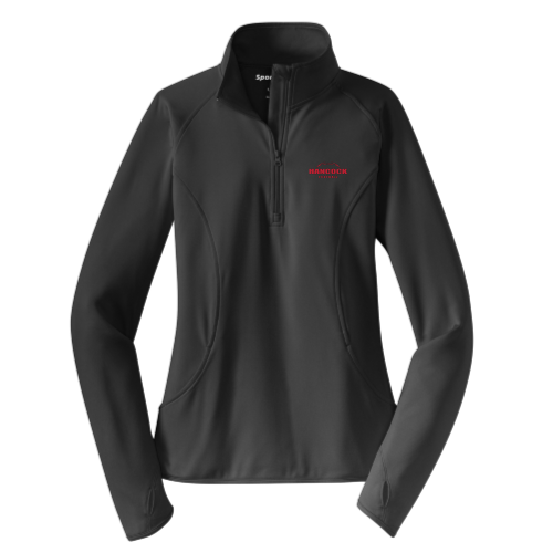 Hancock Football - Ladies Sport Wicking 1/4 Zip Pullover v3