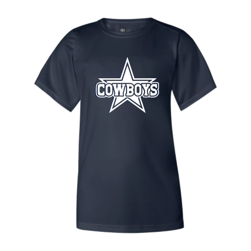 TV Cowboys - Youth B-Core SS Performance Tee