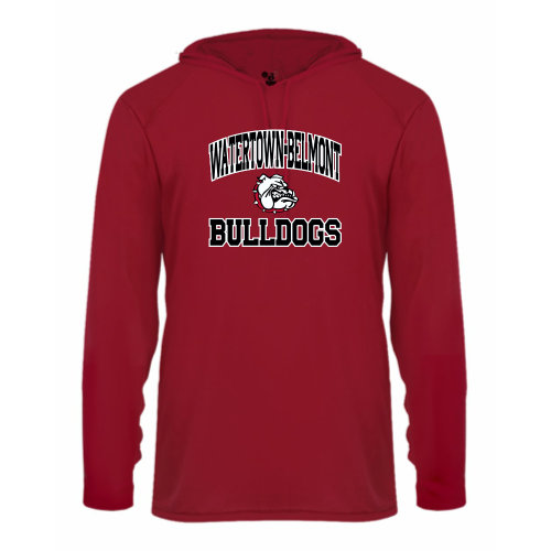 WB Youth Football -  Youth LS Performance Tee with Hood