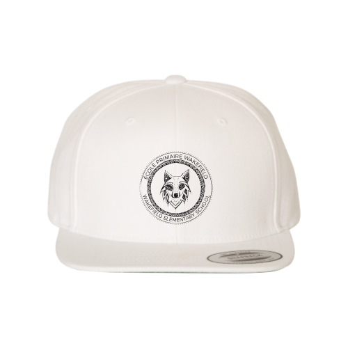 Load image into Gallery viewer, Wakefield Elementary - Premium Flat Bill Snapback
