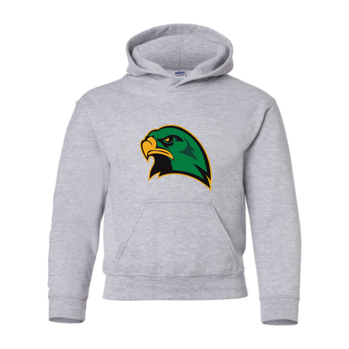 Load image into Gallery viewer, Huguenot Track and Field - Youth Pullover Hood Sweatshirt
