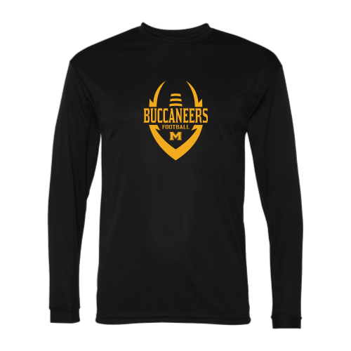 Milford Buccaneers - Adult LS Performance Tee