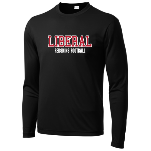 Load image into Gallery viewer, Liberal Redskins - Sport-Tek LS PosiCharge Competitor Tee
