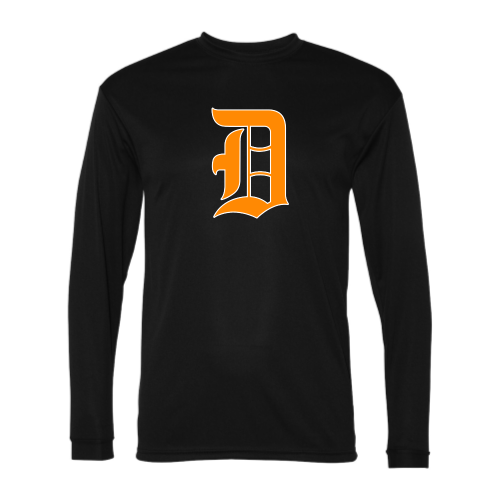 Delaware Jr. Pacers - Adult LS Performance Tee