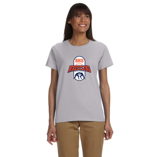 Beech HS - Wrestling - Ladies Short Sleeve Cotton Tee