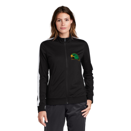 Huguenot Falcons - Ladies Tricot Sleeve Stripe Track Jacket