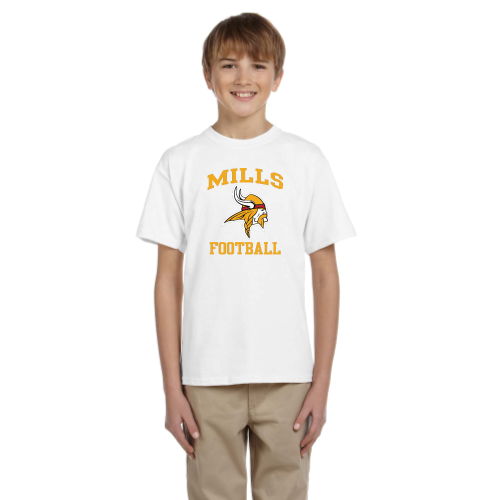 Mills HS - Youth Short Sleeve Cotton Tee