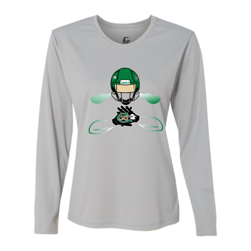 Lansdale Cannoneers FB - Ladies LS Performance Tee