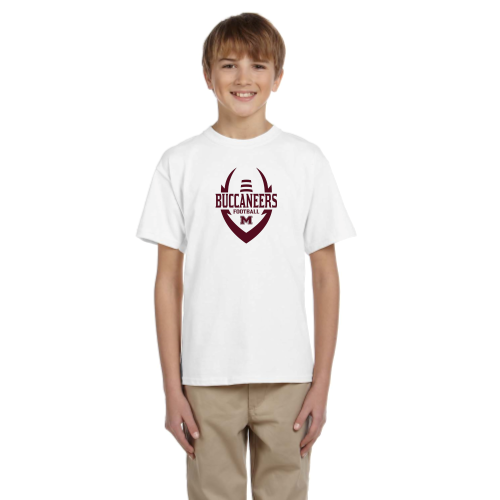 Milford Buccaneers - Youth Short Sleeve Cotton Tee