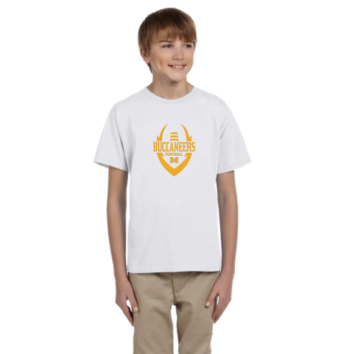 Load image into Gallery viewer, Milford Buccaneers - Youth Short Sleeve Cotton Tee
