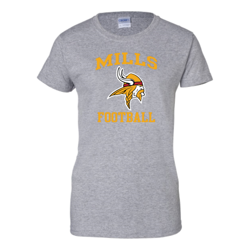 Load image into Gallery viewer, Mills HS - Ladies Short Sleeve Cotton Tee
