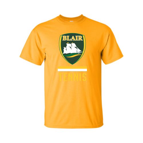 Load image into Gallery viewer, Blair Tennis - Adult Short Sleeve Cotton Tee
