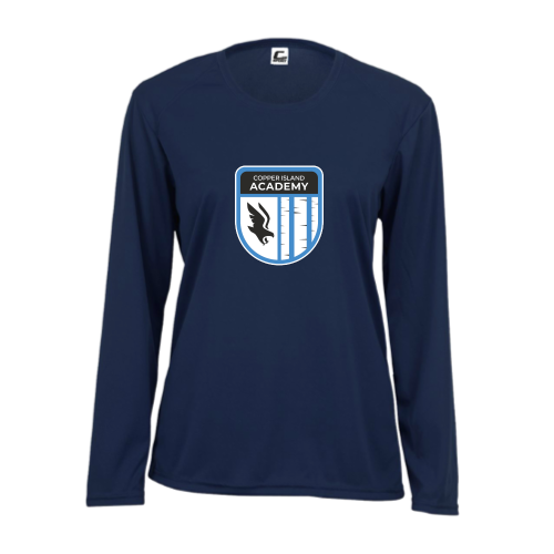 Copper Island Academy - Ladies LS Performance Tee