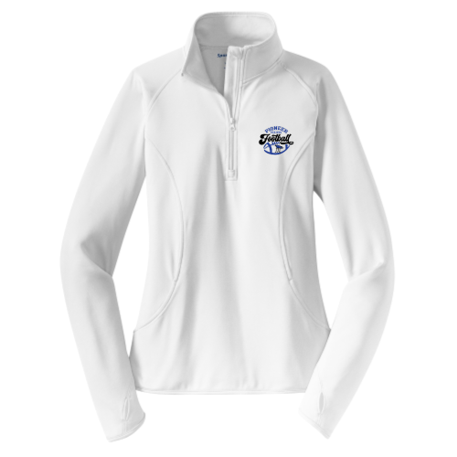 Cros-Lex Football -  Ladies Sport Wicking 1/4 Zip Pullover