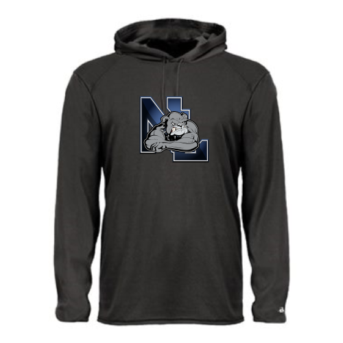 Northern Lehigh Wrestling - Adult LS Performance Tee with Hood