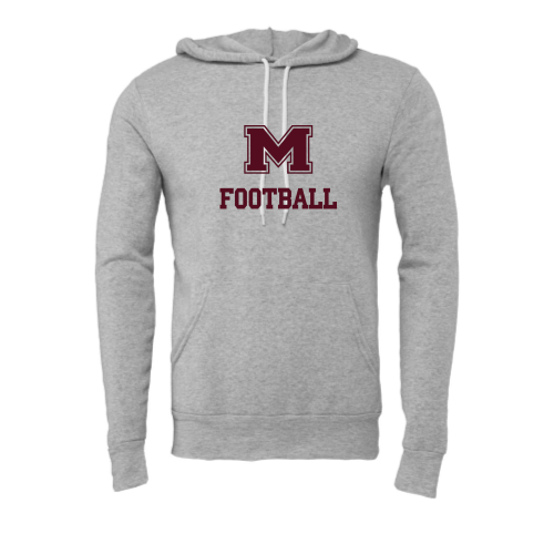 Milford Football - Adult Premium Pullover Hood Sweatshirt