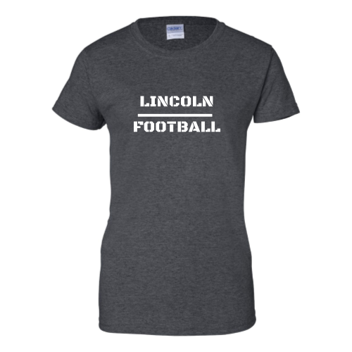 Load image into Gallery viewer, Lincoln Football - Ladies Short Sleeve Cotton Tee
