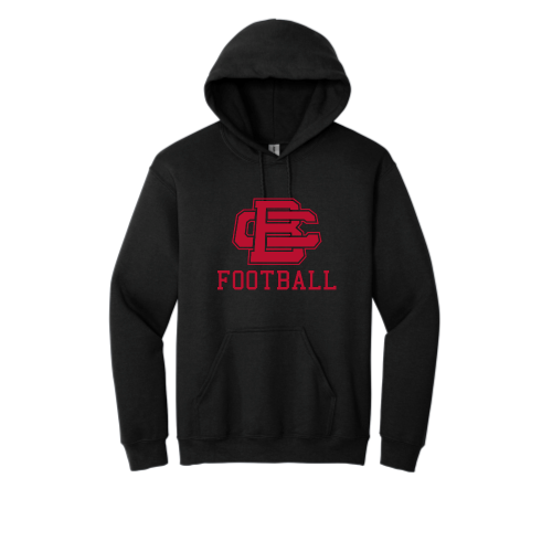 Load image into Gallery viewer, BCAS Football -  Adult Pullover Hood Sweatshirt
