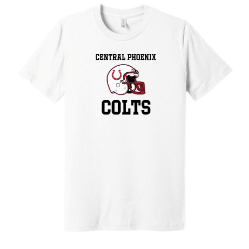 Load image into Gallery viewer, Central Phoenix Colts YFB - Canvas Adult Short Sleeve Cotton Tee
