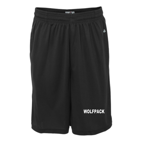 Load image into Gallery viewer, Lincoln Wolfpack - B-Core Adult 10 Performance Short
