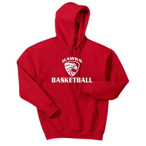 HADLEY - Hawks Basketball - Adult Pullover Hood Sweatshirt