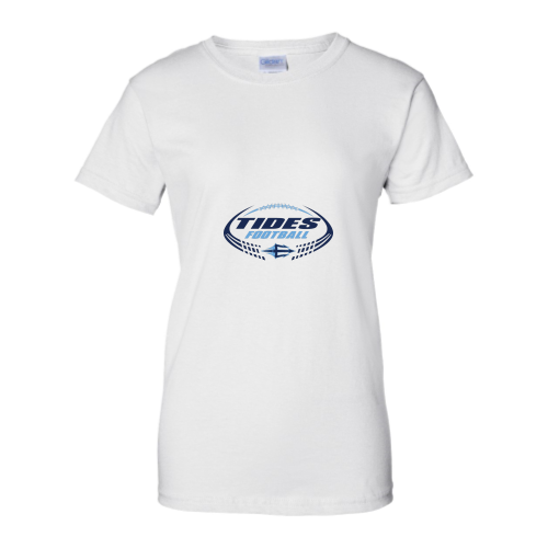 Load image into Gallery viewer, Peninsula Youth Football - Ladies Short Sleeve Cotton Tee
