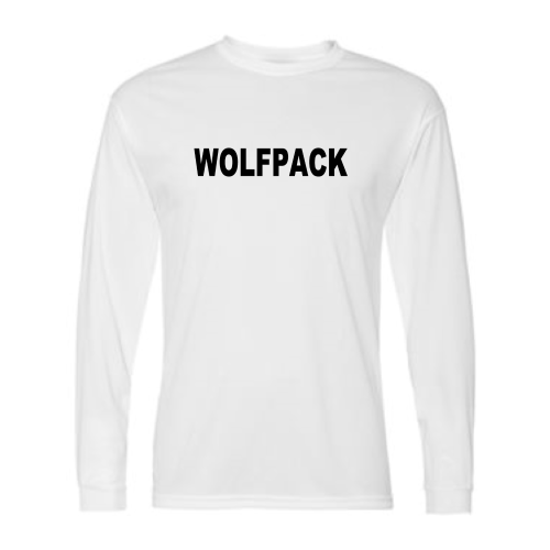 Lincoln Wolfpack - Adult LS Performance Tee