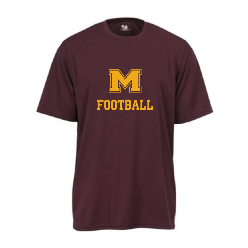 Milford Football - Youth B-Core SS Performance Tee