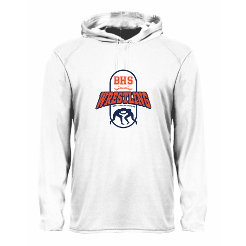 Beech HS - Wrestling - Adult LS Performance Tee with Hood